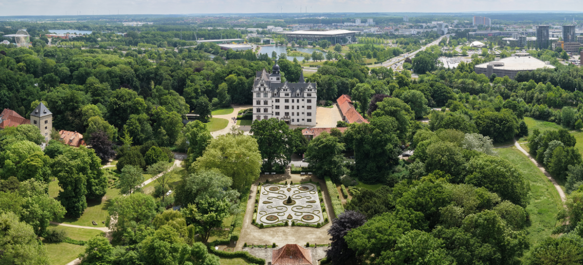 Panoramabild Schloss Wolfsburg