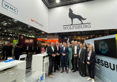 Gruppenfoto auf der Expo Real in München
