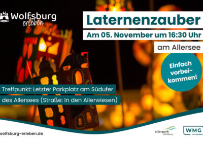 Laternenzauber am Allersee © WMG Wolfsburg